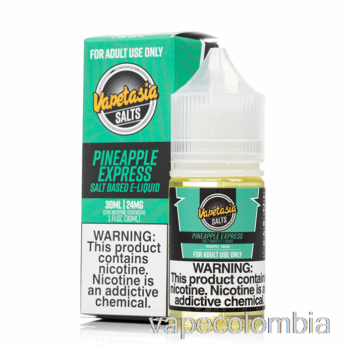 Vape Desechable Piña Express - Sales De Vapetasia - 30ml 24mg